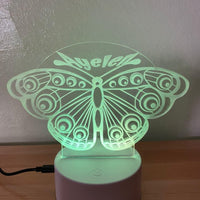 Lampe LED papillon