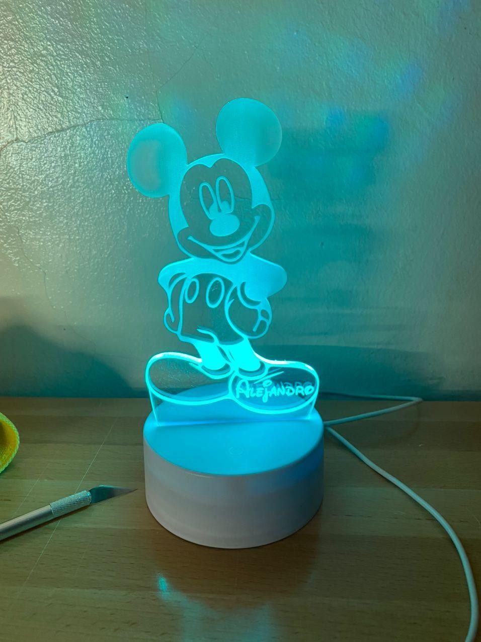 Lampe LED Mickey Mouse