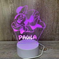 Lampe LED Minnie Mouse