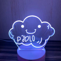 Lampe LED nuage