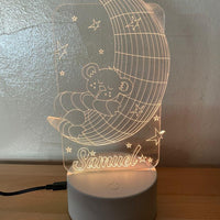 Lampe LED Ours et Lune