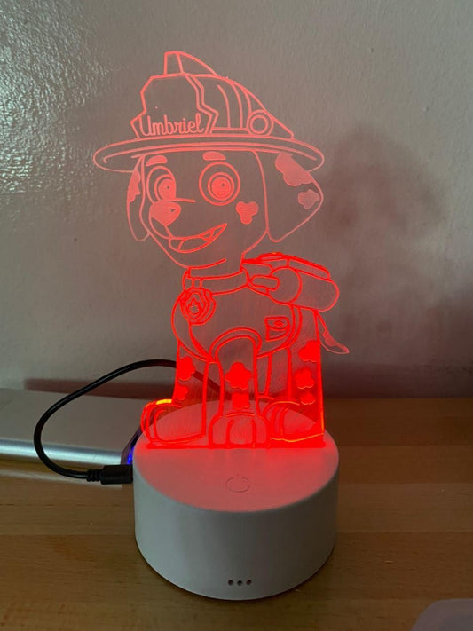 Lampe LED Marcus Pat' Patrouille