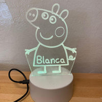 Lampe LED Peppa Pig