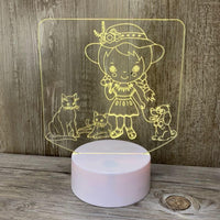 Lampe LED personnalisée