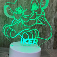 Lampe LED Simba du Roi Lion