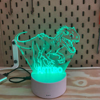 Lampe LED Tyrannosaure Rex