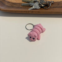 Porte-clés petit cochon – vue 3