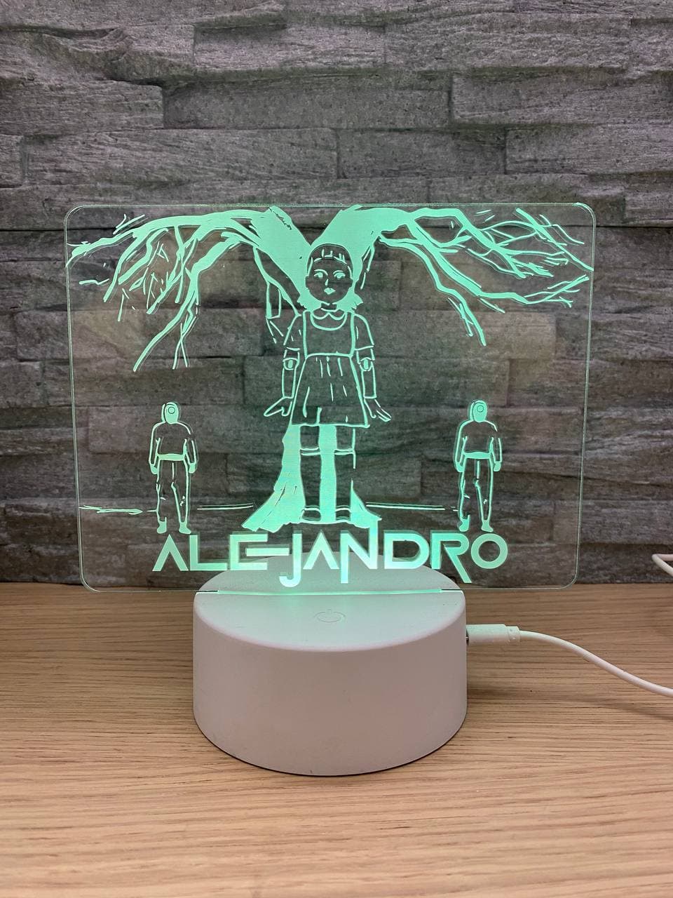 Lampe LED Squid Game