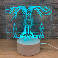 Lampe LED Squid Game – vue 3